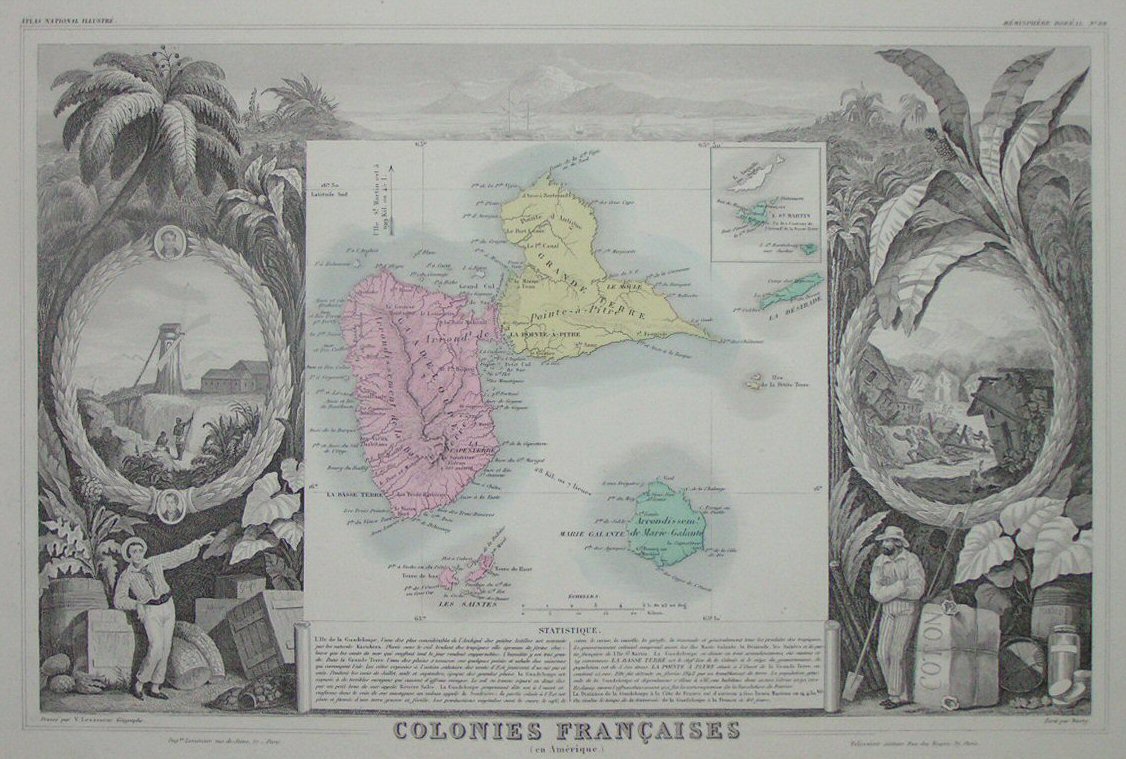 Map of West Indies